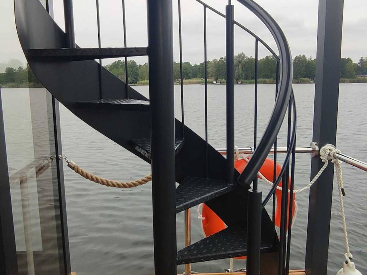 Ganze Ferienwohnung, Hausboot meinferienboot Krimnicksee - Hausboot meinferienboot Paris in Krüpelsee, Königs Wusterhausen