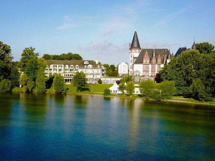 Hotel für 2 Personen, mit Balkon und Terrasse sowie Sauna und Seeblick in Klink - 4