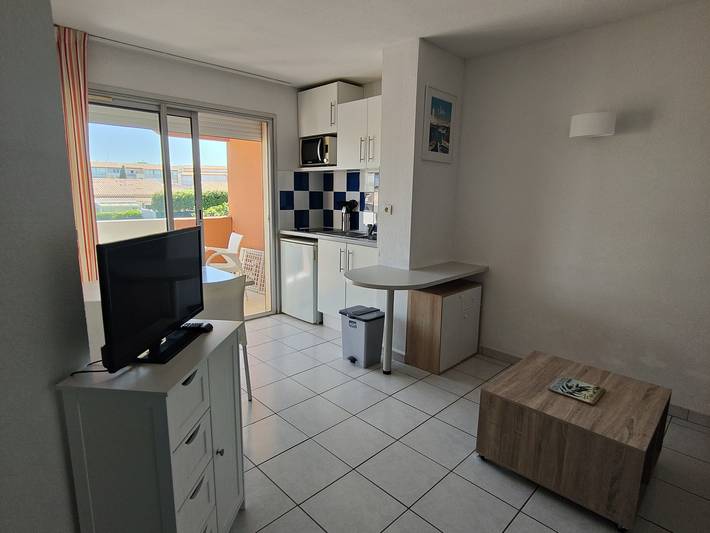 Gîte pour 4 personnes, avec piscine et balcon dans Plage Richelieu - 4