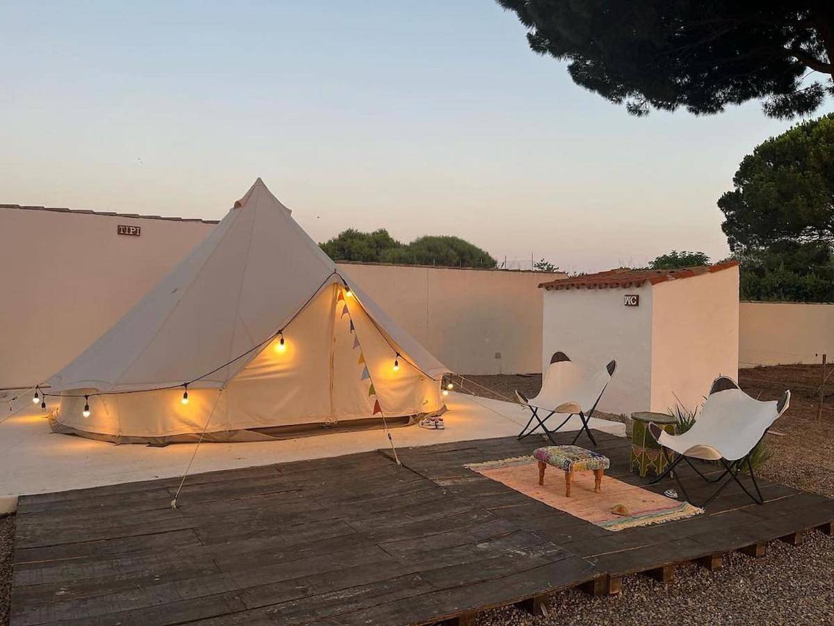 Cádiz -Tipi en Chiclana de la frontera, España in Los Franceses-La Vega, Chiclana de la Frontera