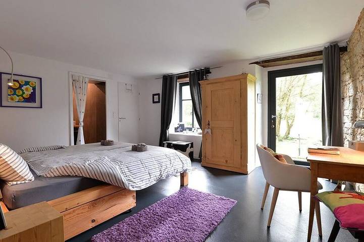 Gemütliches Loft mit privatem Parkplatz und Garten, ideal für Paare und Familien in Leymen, Mülhausen und Umgebung