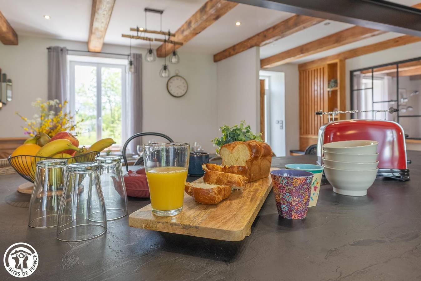 Gîte für 10 Personen mit Terrasse in Avèze, Regionaler Naturpark Volcans d'Auvergne