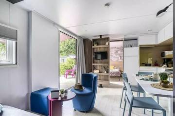 Mobil home pour 5 personnes à Maupertus-sur-Mer