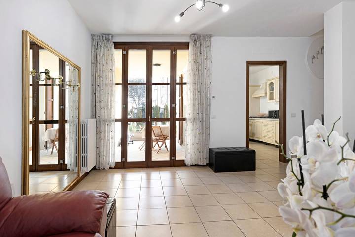 Bed and Breakfast „La Villa“ mit Balkon in Mantua, Mantua Provinz