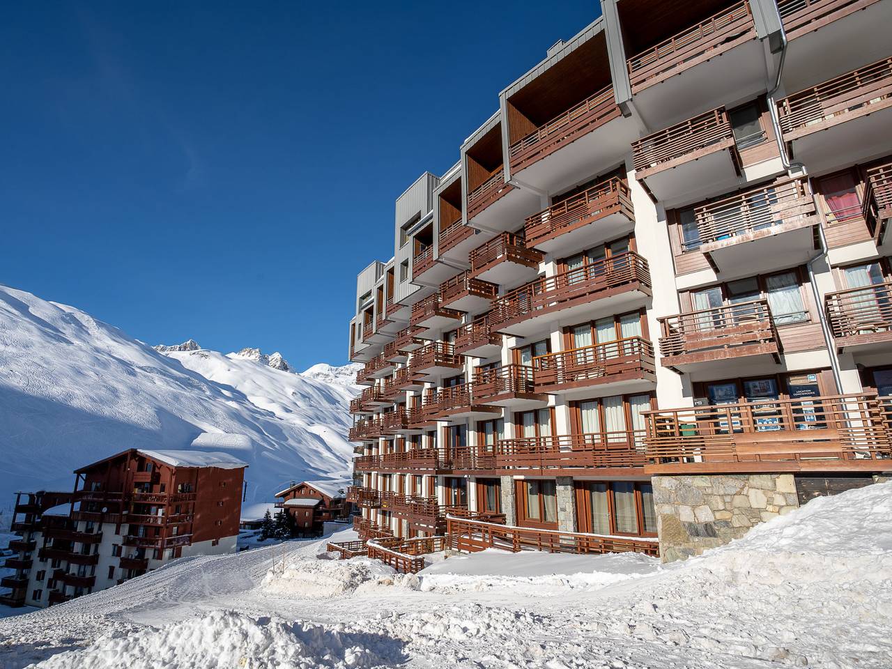 Ganze Wohnung, Le Curling B (Val Claret) in Tignes, Nationalpark Vanoise
