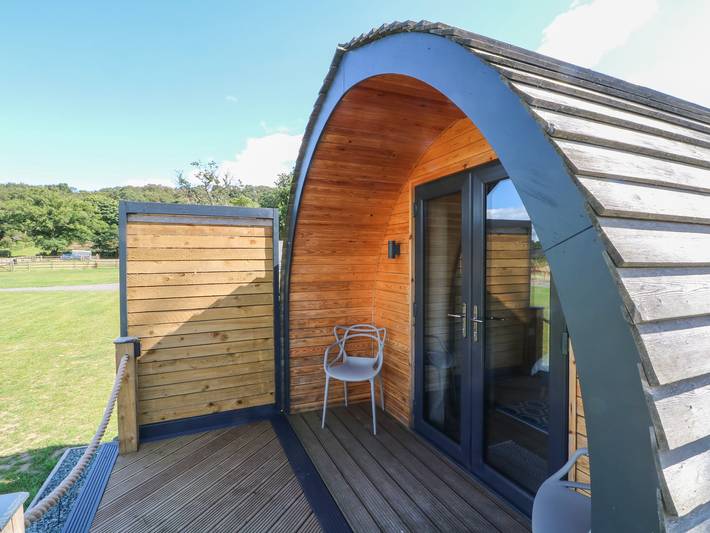 Hütte für 2 Personen mit Garten in Shropshire