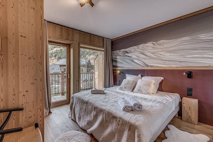 Ganze Wohnung, Champagny-en-Vanoise: Gemütliche Whg 6 Pers, 2 Sz, 71m², Balkone, WIFI in Champagny-en-Vanoise, Vanoise-Massiv