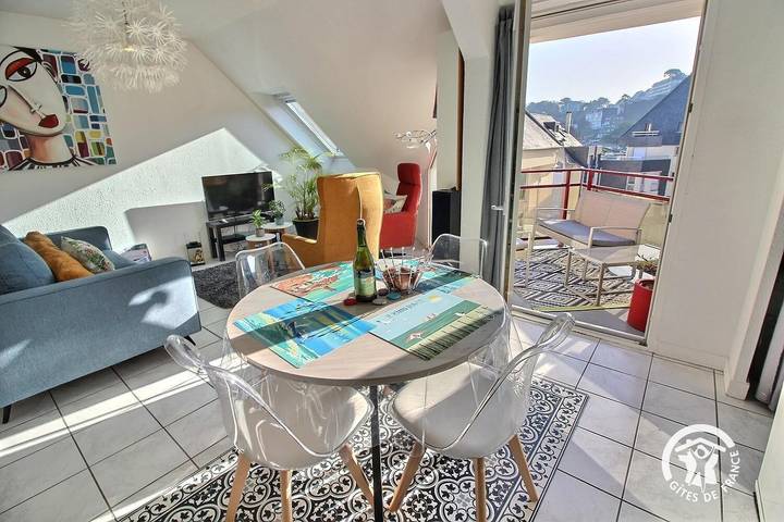 Gîte pour 4 personnes, avec terrasse dans Casino de Perros-Guirec - 4