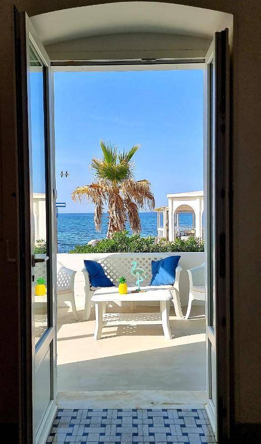 Ferienhaus für 5 Personen, mit Garten und Ausblick in Torre Canne