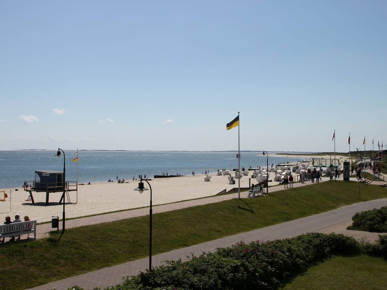 Ganze Ferienwohnung, Fernsicht - Fernsicht in Hörnum, Sylt