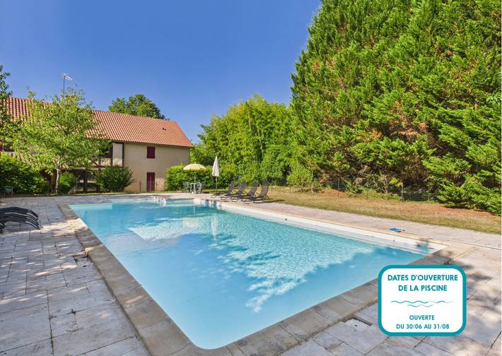 Piscine privée - jolie maison 10 adultes 2 enfants in Peyzac-le-Moustier, Périgord Noir