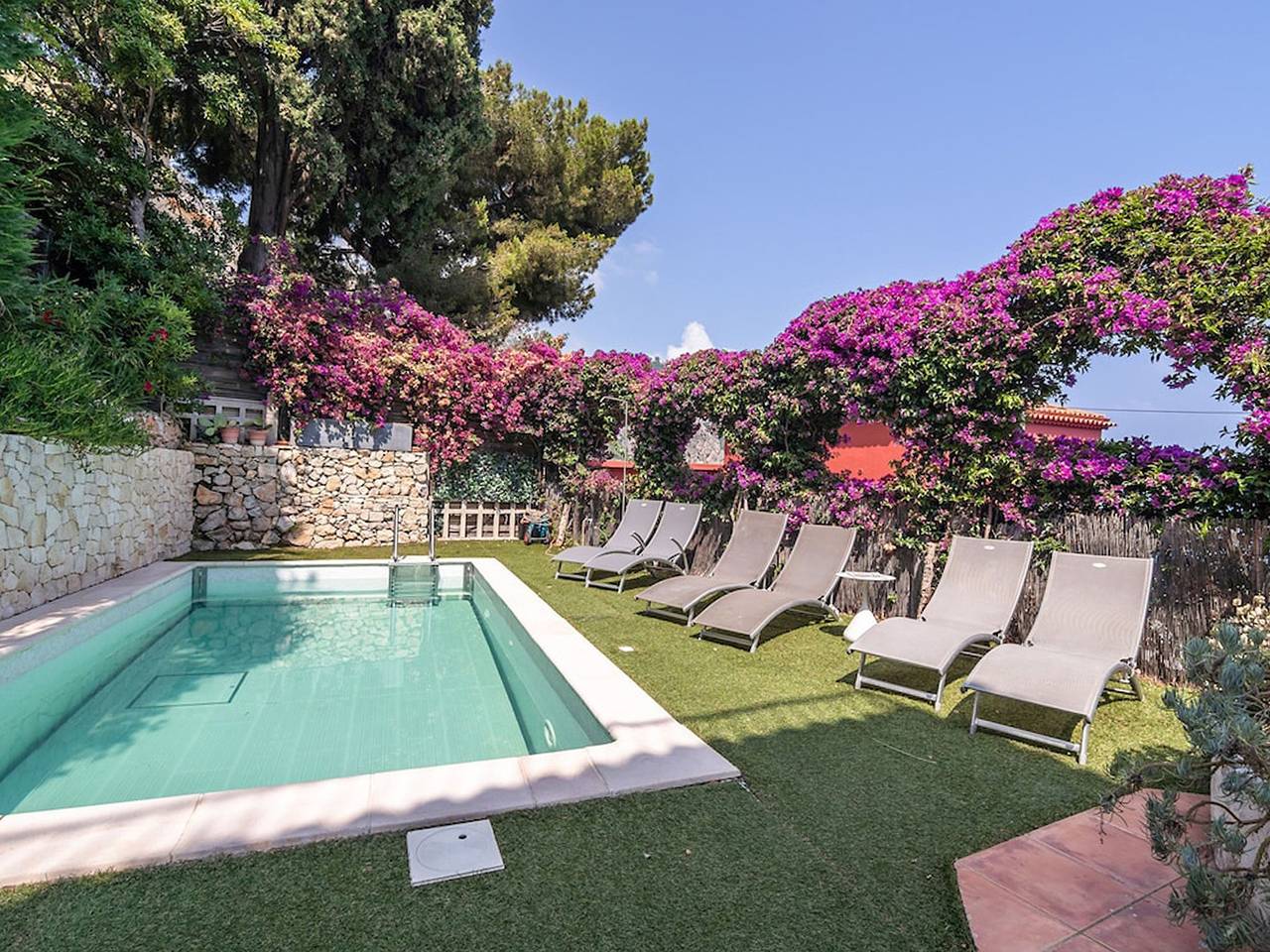 Villa avec piscine privée et vue panoramique in Èze, Côte méditerranéenne (France)