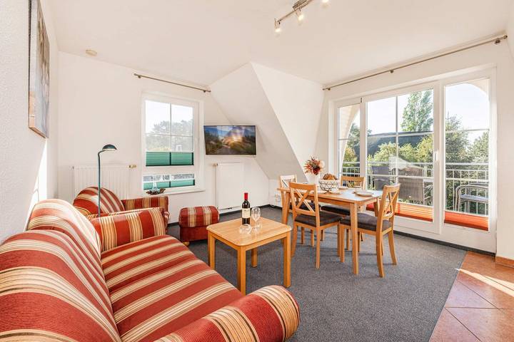 Ferienwohnung für 4 Personen, mit Seeblick und Garten sowie Sauna und Ausblick - 1