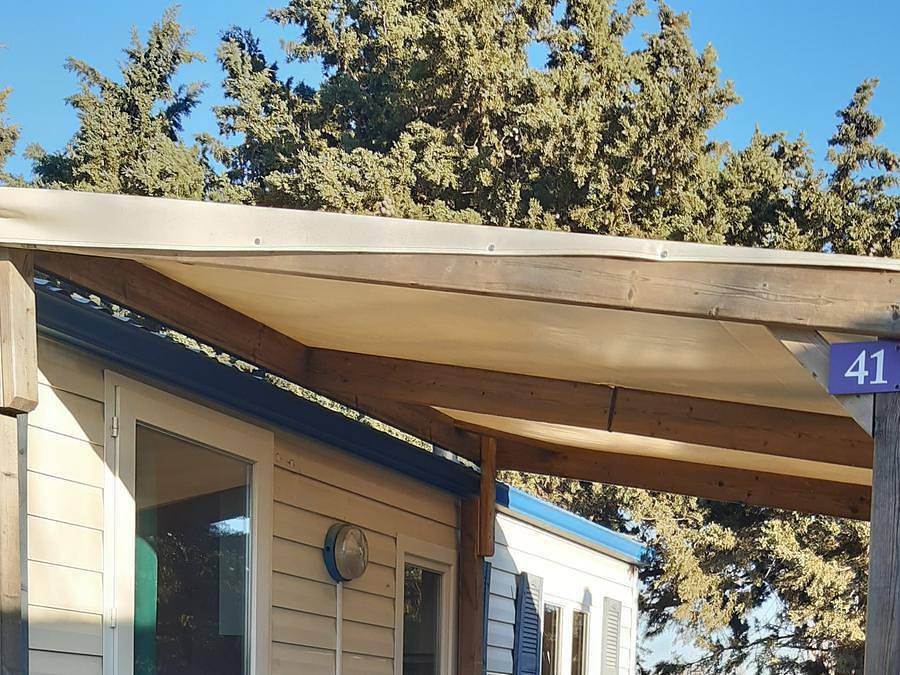 Camping les Peupliers - Mobilhome 6 personas - Confort 29/31m² - 3 habitaciones in Colombiers, Côte d'Améthyste
