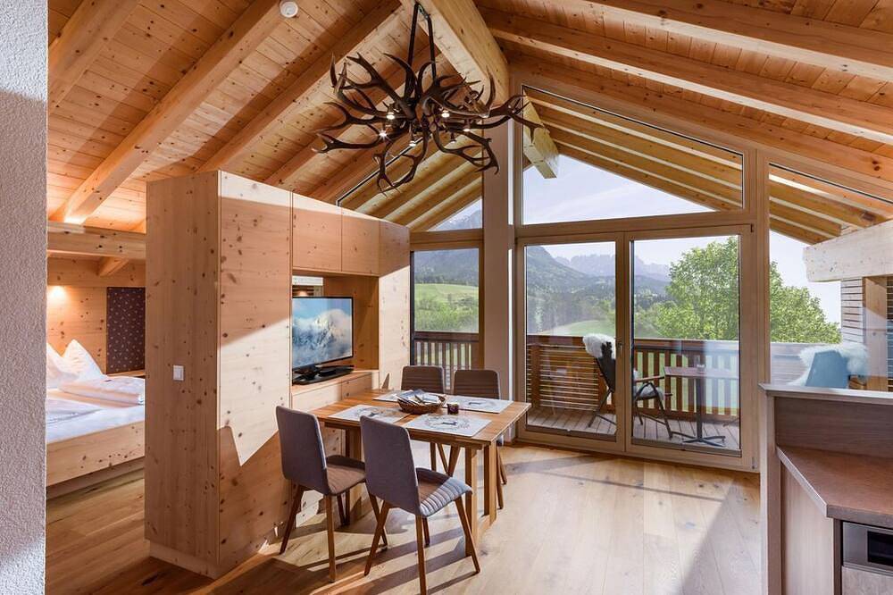 Himmelreich, studio app. with exposed roof - Sillhof in Scheffau am Wilden Kaiser, Kitzbuehl alps