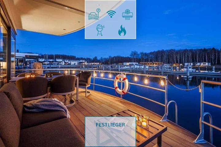 Ferienhaus für 4 Personen, mit Terrasse und Seeblick sowie Ausblick in Peenemünde