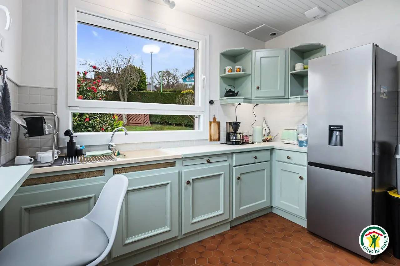 Gîte de France 4 personnes in Berneval-le-Grand, Région de Dieppe