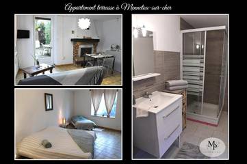 Gîte pour 4 personnes, avec terrasse à Mennetou-sur-Cher