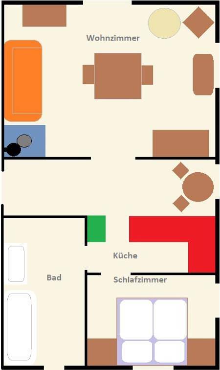 Ferienwohnung für 3 Personen in Sehmatal - 4