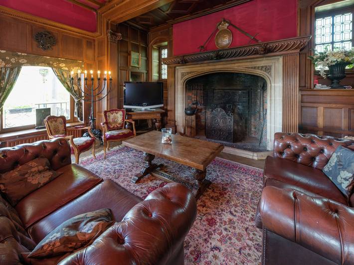 Schloss für 34 Personen, mit Balkon/Terrasse und Terrasse sowie Garten und Pool in Belgien - 3
