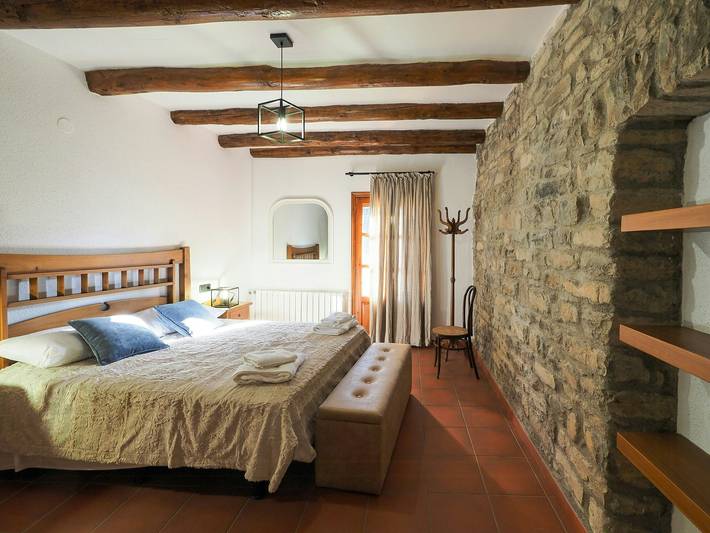 Gemütliches Steinhaus in den aragonesischen Pyrenäen in Boltaña, Aragonesische Pyrenäen