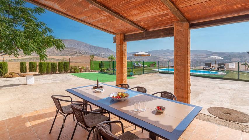 Casa rural para 6 personas, con balcón/terraza y piscina en Álora - 4