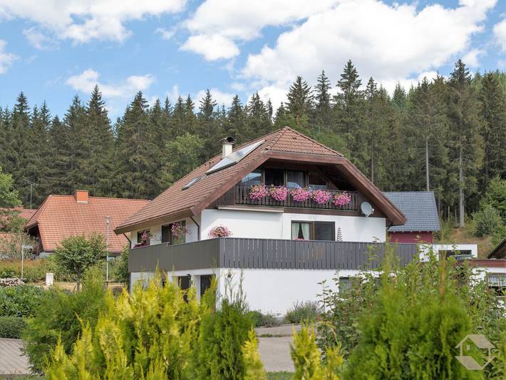 Ferienwohnung für 3 Personen, mit Balkon und Garten im Schwarzwald