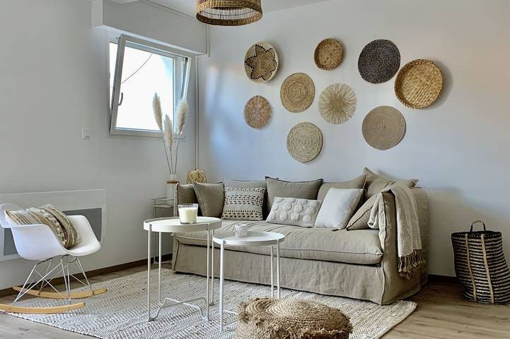 Ganze Wohnung, T3 with private garden \"Les Anémones\" 50m from la Gravière in Hossegor-See, Hossegor