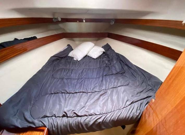 Bateau pour 6 personnes, avec terrasse et vue, animaux acceptés en Bretagne - 4