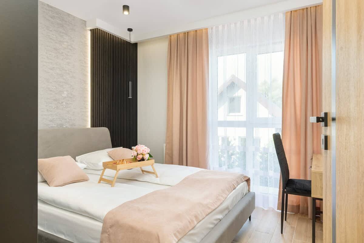 Cały apartament, Apartament wakacyjny dla 4 osób z ogród in Jastrzębia Góra, Zatoka Gdańska
