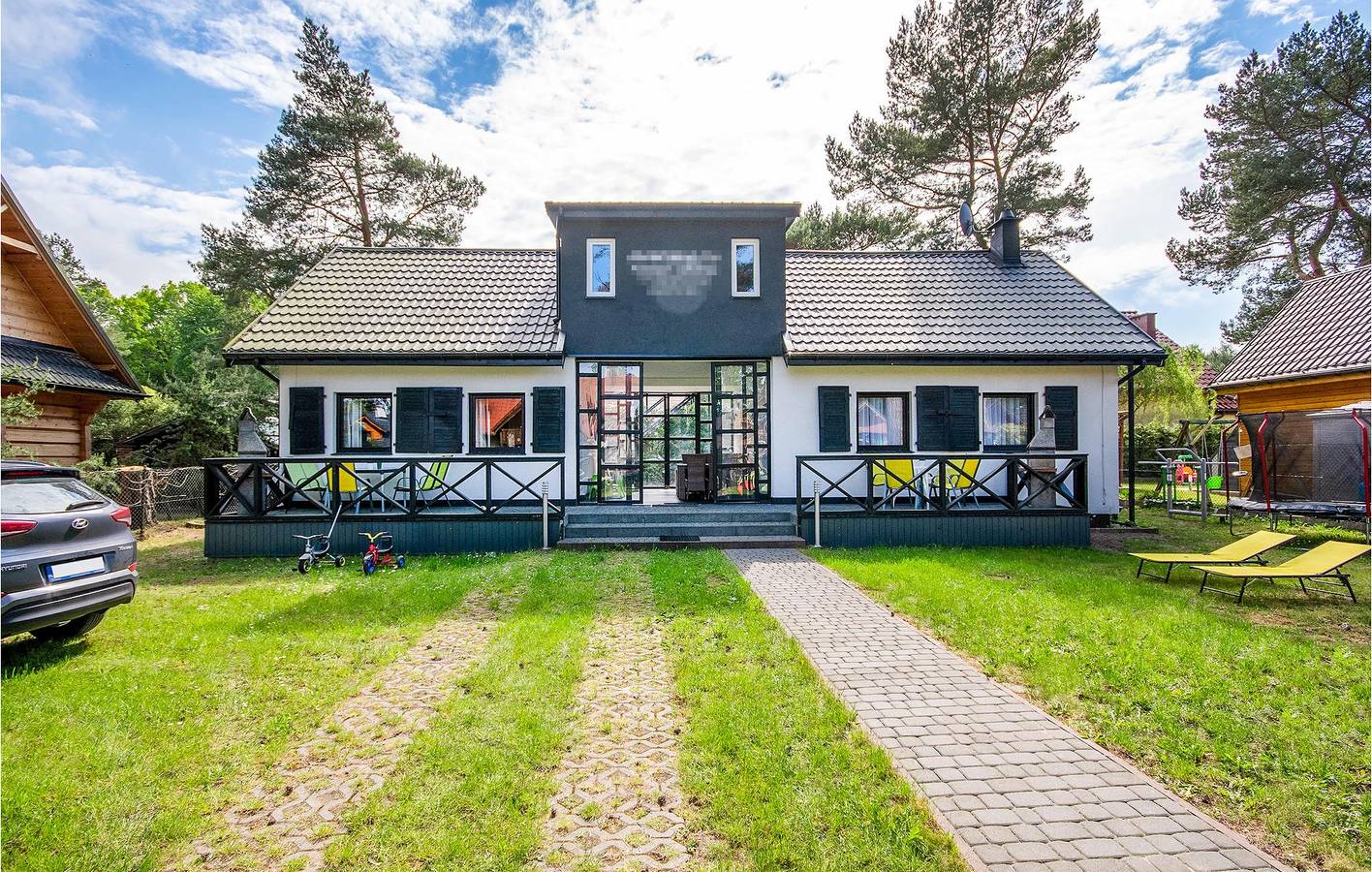 Ganze Ferienwohnung, Ferienwohnung für 4 Personen mit Terrasse in Powiat Sławieński