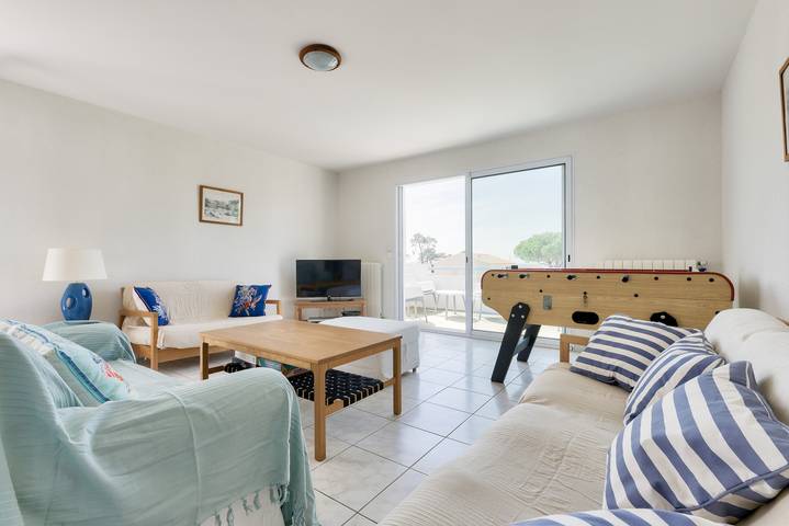 Location de vacances pour 9 personnes, avec balcon et jardin dans Taussat - 4