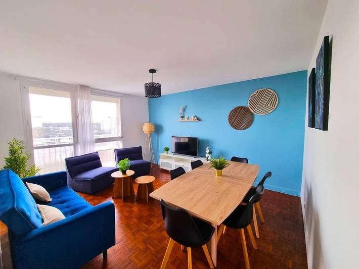 Gîte pour 7 personnes, avec vue et balcon à Saint-Étienne-du-Rouvray - 2