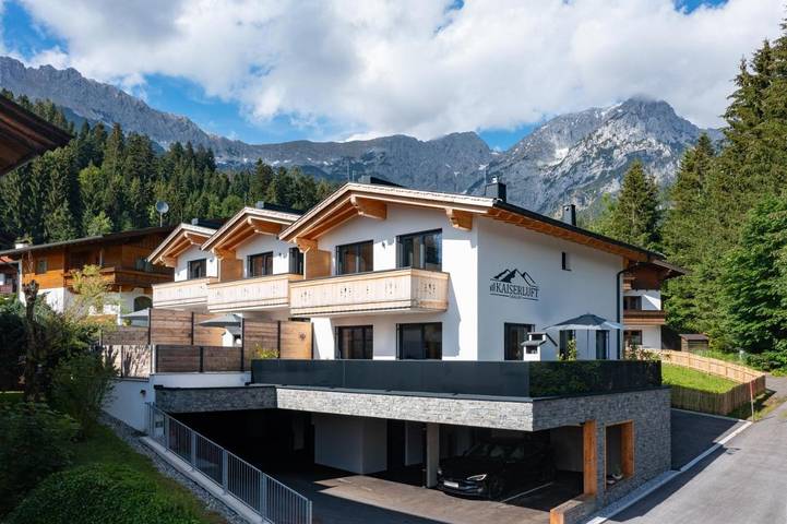 Ferienhaus für 8 Personen, mit Sauna und Garten sowie Ausblick, mit Haustier in Wilder Kaiser - 4