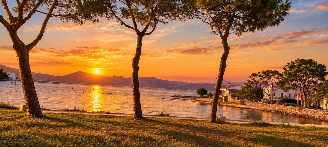Holiday Home 'Villa Blau Mari' with Sea View, Wi-Fi and Air Conditioning in Marina Manresa, Alcúdia
