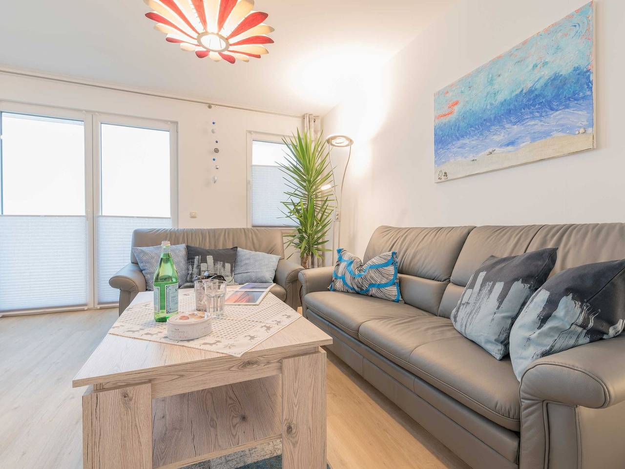 Ganze Ferienwohnung, Tilda Haustiere · 450 m zum Strand - Unterkunft Tilda in Börgerende, Börgerende-Rethwisch