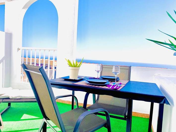 Holiday apartment for 2 people, with view and pool as well as balcony - 1