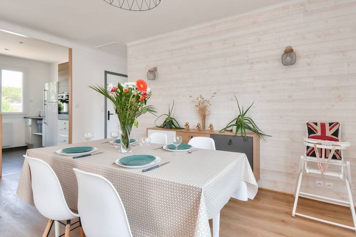 Location de vacances pour 5 personnes, avec Terrasse et Jardin à La Barre-de-Monts