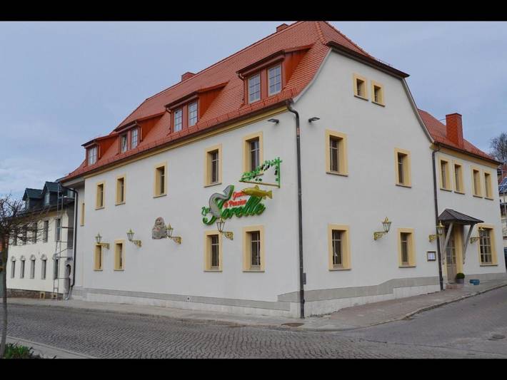 Hotel für 3 Personen, mit Terrasse und Ausblick in Seegebiet Mansfelder Land