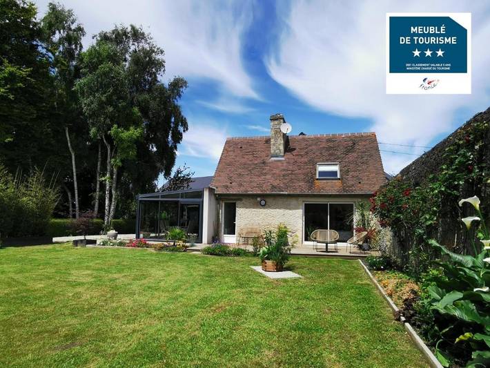 Location de vacances pour 4 personnes, avec Terrasse ainsi que Jardin et Vue à Colleville-Montgomery