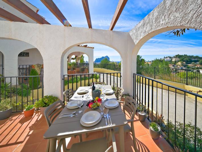 Casa para 6 personas, con piscina para niños y jardín en Calpe
