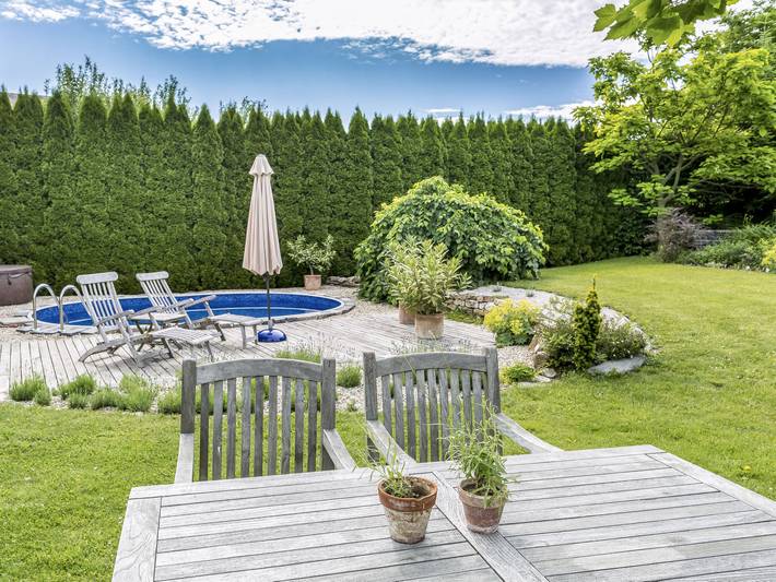 Ferienwohnung für 6 Personen, mit Balkon und Terrasse sowie Garten in Tschechien