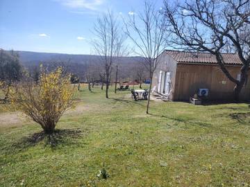 Gîte pour 4 personnes, avec vue et jardin, animaux acceptés à Rocamadour