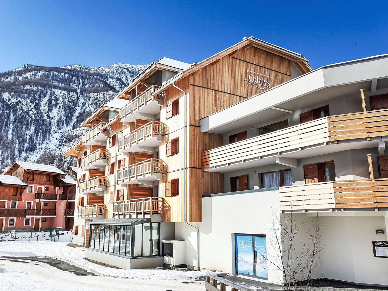 Apartamento entero, Résidence Odalys Référence Aquisana in Le Monêtier-les-Bains, Serre Chevalier