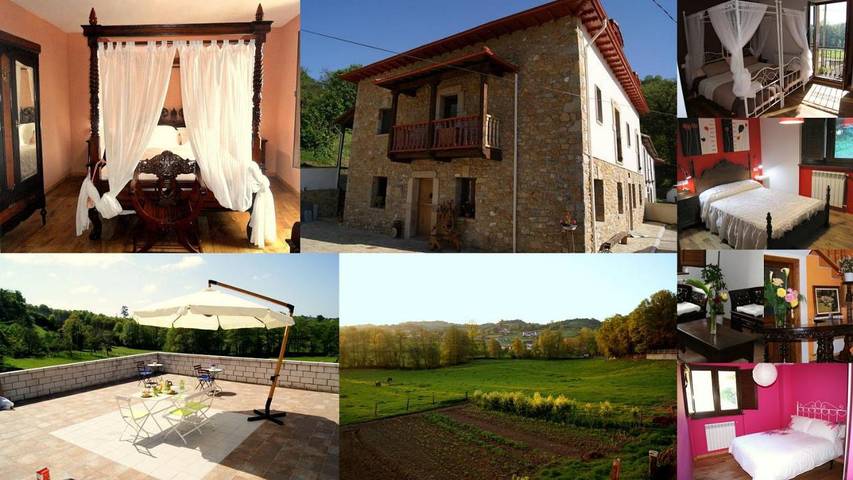Casa rural para 3 personas, con Balcón y Terraza además de Jardín y Vistas en Siero
