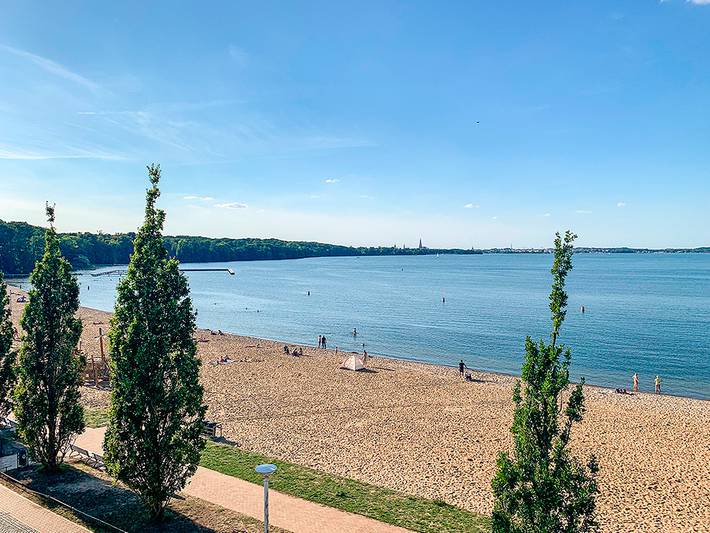 Ferienwohnung für 2 Personen, mit Balkon und Ausblick sowie Seeblick am Schweriner See - 2