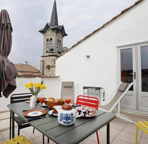 Gîte pour 8 personnes, avec balcon et vue, adapté aux familles à Cléon-d'Andran - 2
