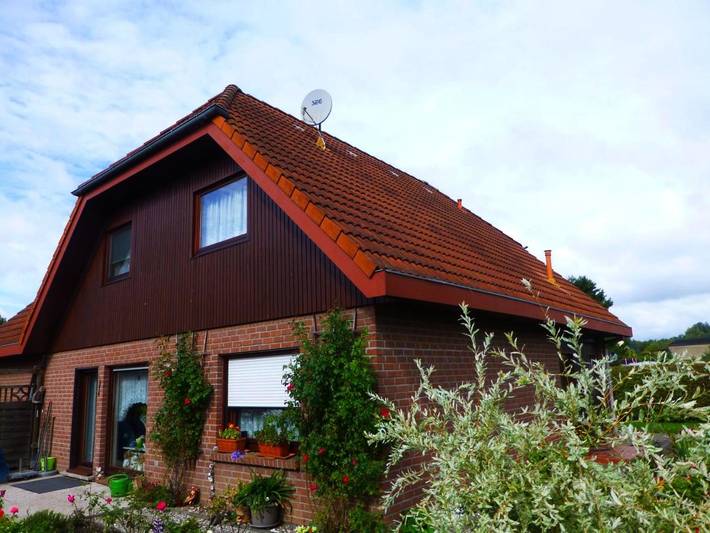 Ferienwohnung für 5 Personen, mit Garten und Ausblick in Steinhagen