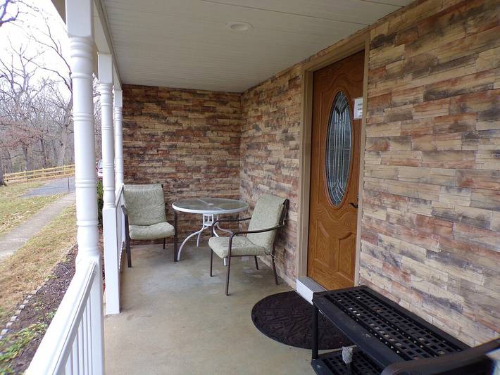 Vacation rental for 5 people, with yard in Missouri