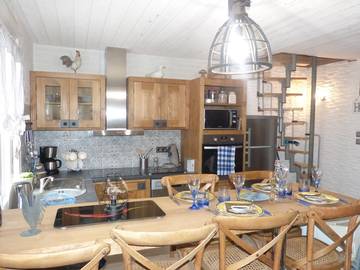 Gîte pour 6 personnes, avec terrasse et jardin, animaux acceptés à Yport
